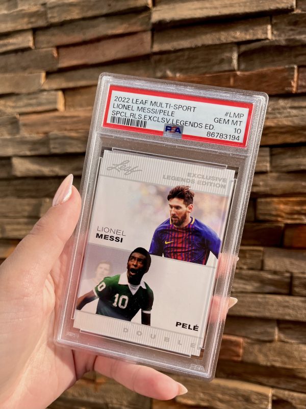 Messi - Pele Leaf 2022 Multi-Sport- PSA 10