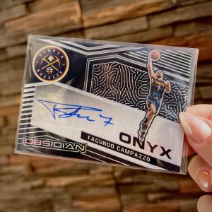 Facundo Campazzo 2020-21 Panini Obsidian Onyx Rookie Auto RC /149