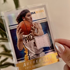 Luis Scola 2014-15 Hoops Authentics Jersey #1 – Indiana Pacers
