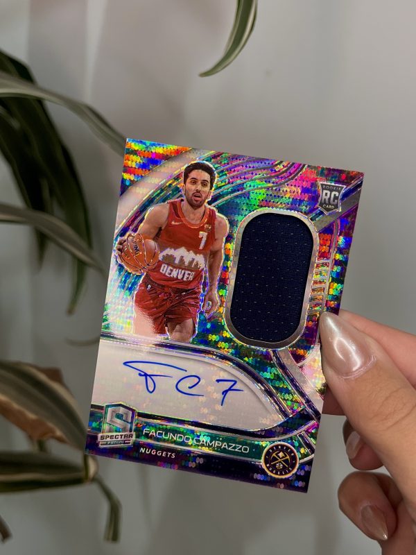 Facundo Campazzo 2020-21 Spectra Rookie Patch Autograph /99