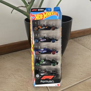 Hot Wheels Formula 1 Pack de 5 Autos– McLaren / Alpine / Red Bull / Kick Sauber / Haas