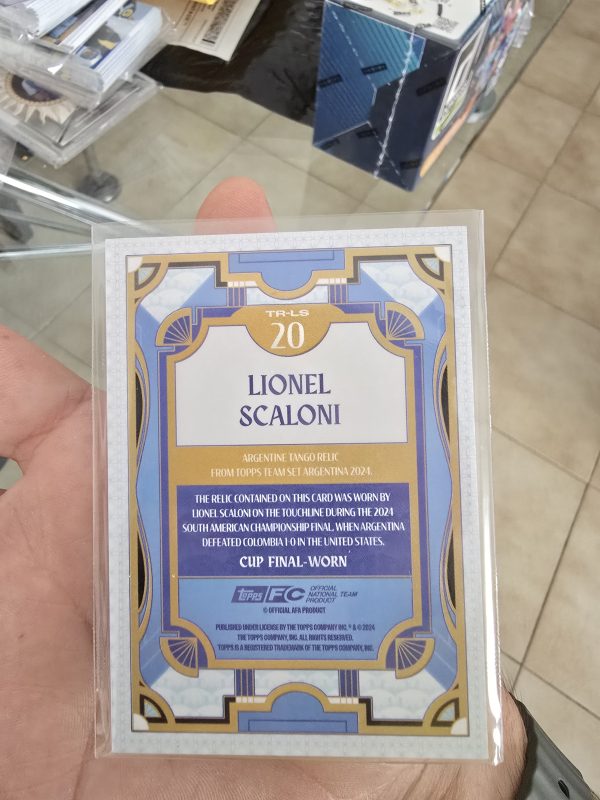 Lionel Scaloni /250 Patch Match Worn