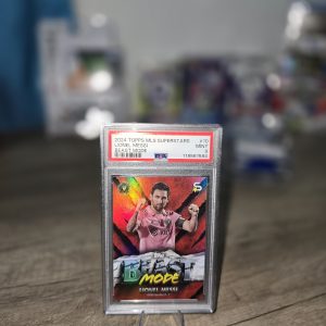 🐐 Topps MLS 2024 “Beast Mode” Lionel Messi – PSA 9
