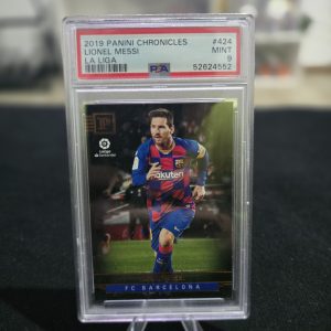 Lionel Messi 2019 Panini Chronicles – PSA 9 Mint