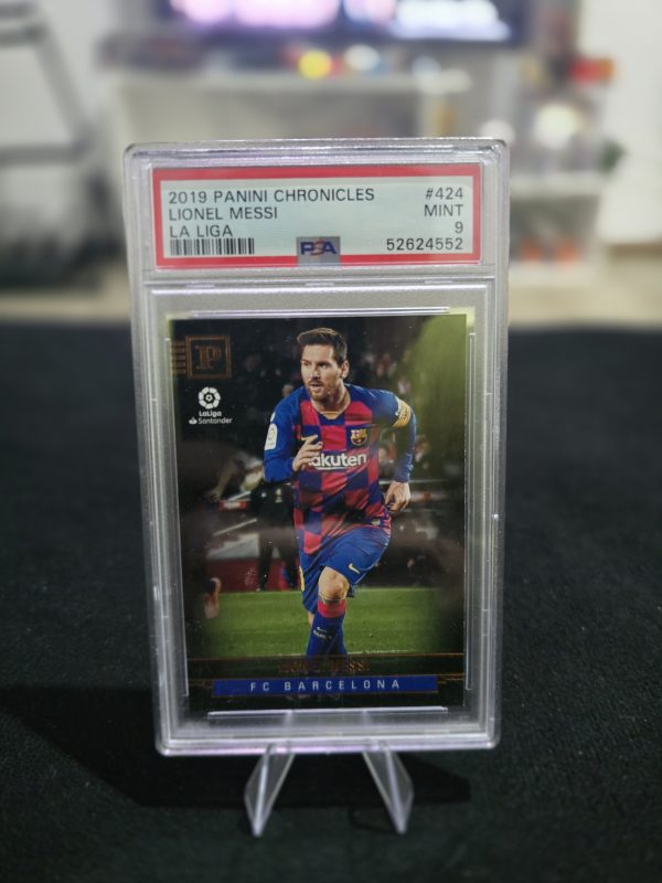 Lionel Messi 2019 Panini Chronicles – PSA 9 Mint