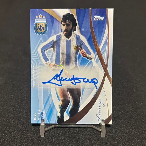 Topps Lineage Argentina 2024 - Ricky Villa Auto /75