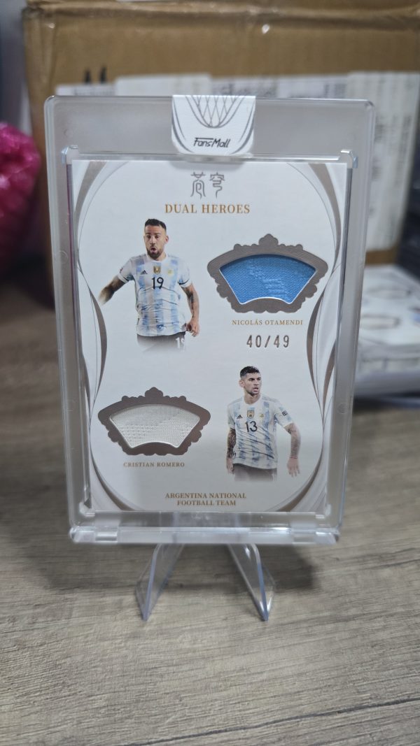 Fansmall Doble Messi Román / Cuti Otamendi Patchs - Imagen 2
