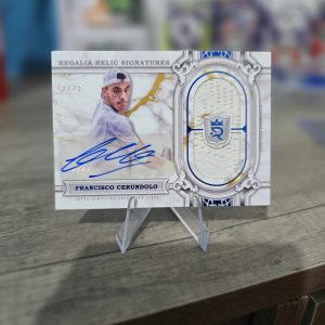 Topps Royalty Collection 2024 – Regalia Relic Signatures /25 – Francisco Cerúndolo 🏆🎾🔥