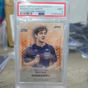 2024 Topps Eccellenza – Franco Colapinto La Passione Orange PSA 9 (/5) 🏎
