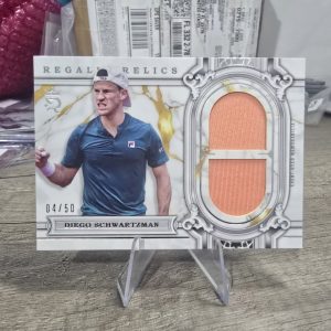 🔥🎾 Diego Schwartzman 2024 Topps Royalty Collection – Regalia Relics – 04/50 🎾🔥