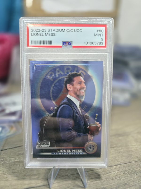 2022-23 Topps Stadium Club Chrome – Lionel Messi PSA 9 🧉🔥
