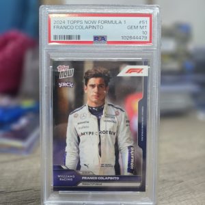 🏎️ 2024 Topps Now Fórmula 1 #51 – Franco Colapinto (PSA 10)