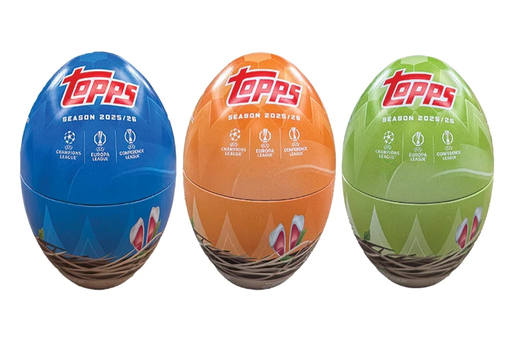 TOPPS FLAGSHIP UEFA EASTER TIN 2025-26