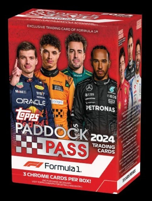 TOPPS PADDOCK PASS F1 2024