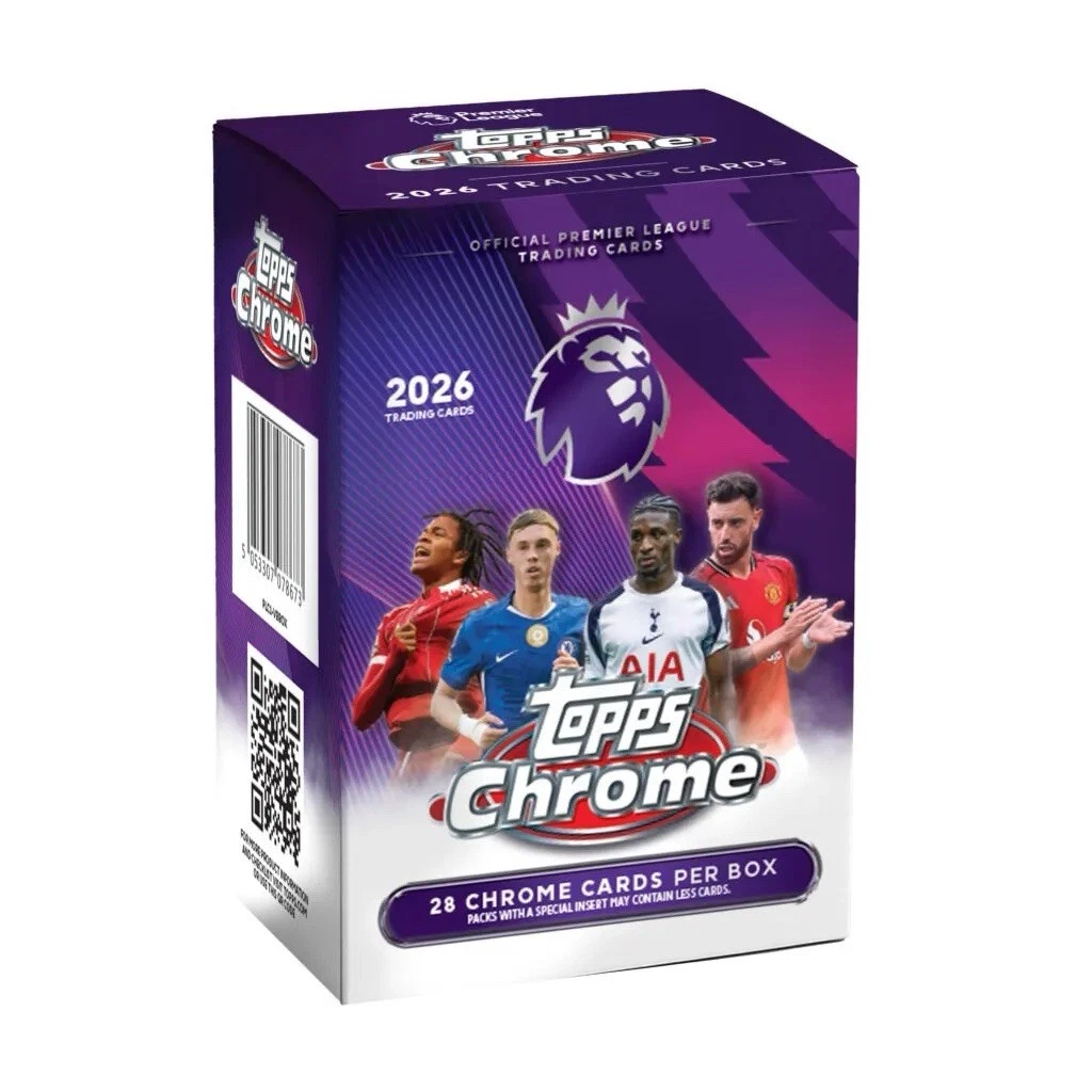Topps Chrome Premier League 2026 ⚽✨